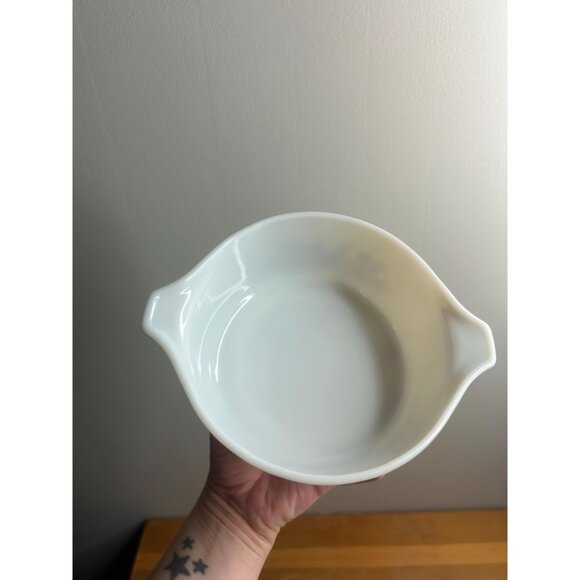 Vintage forest fancies mushrooms Pyrex Glass Fall Autumn Decor, - Picture 2 of 4